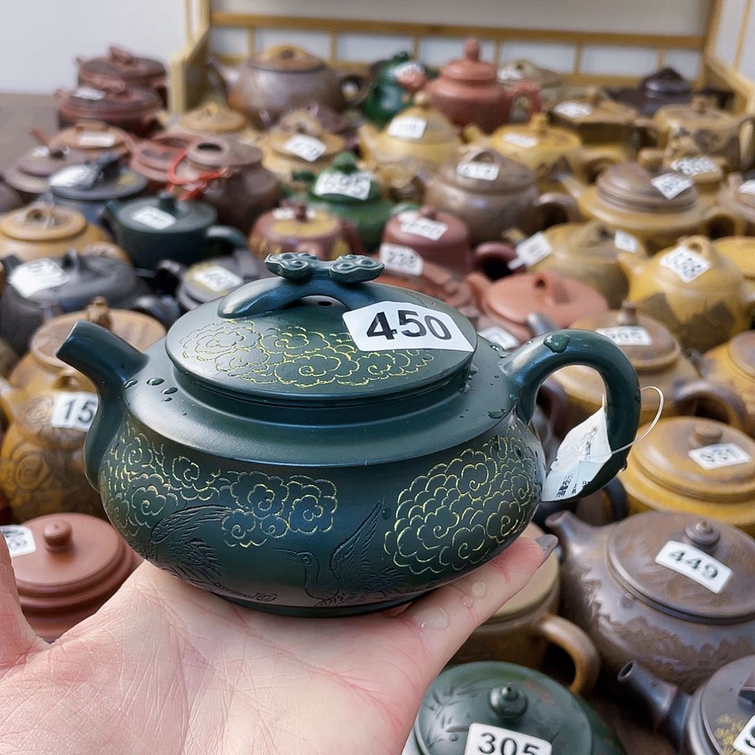 茶壶紫砂福*紫砂微瑕