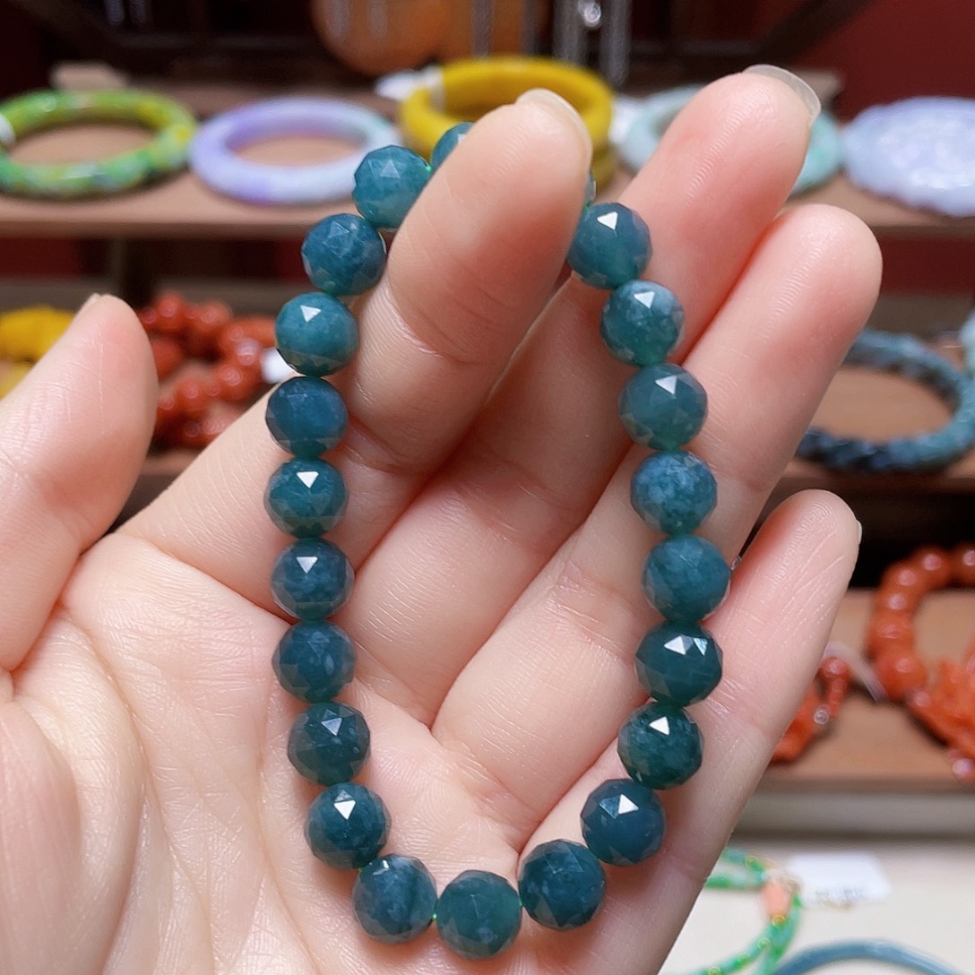 翡翠未镶嵌手链饰品