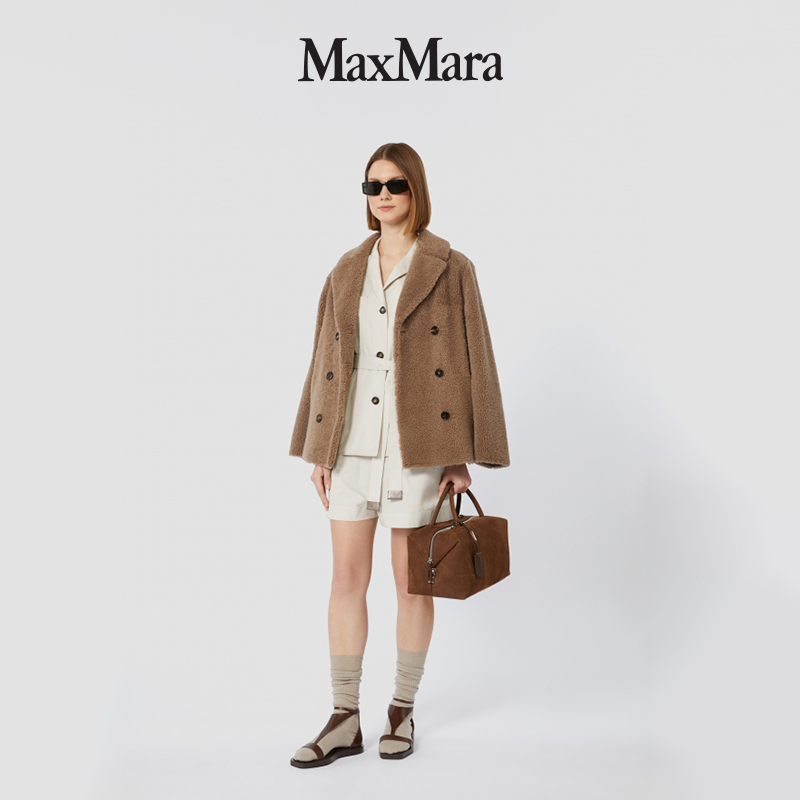 MaxMara 2025早秋新品女装棉府绸系带衬衫9116045106