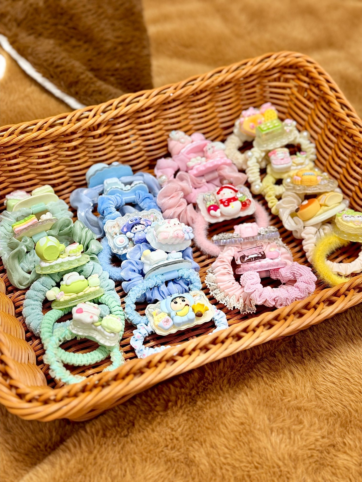 【清货福利拆】10个奶油胶可爱网红成品手工发夹