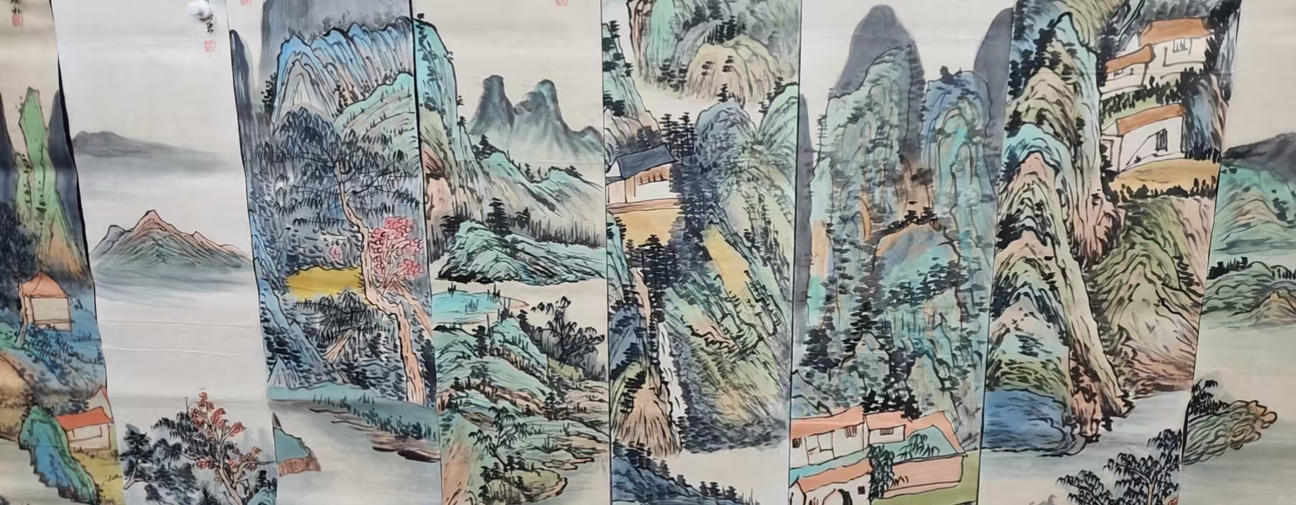 【优斯特】精品十二条屏装饰画通用链接