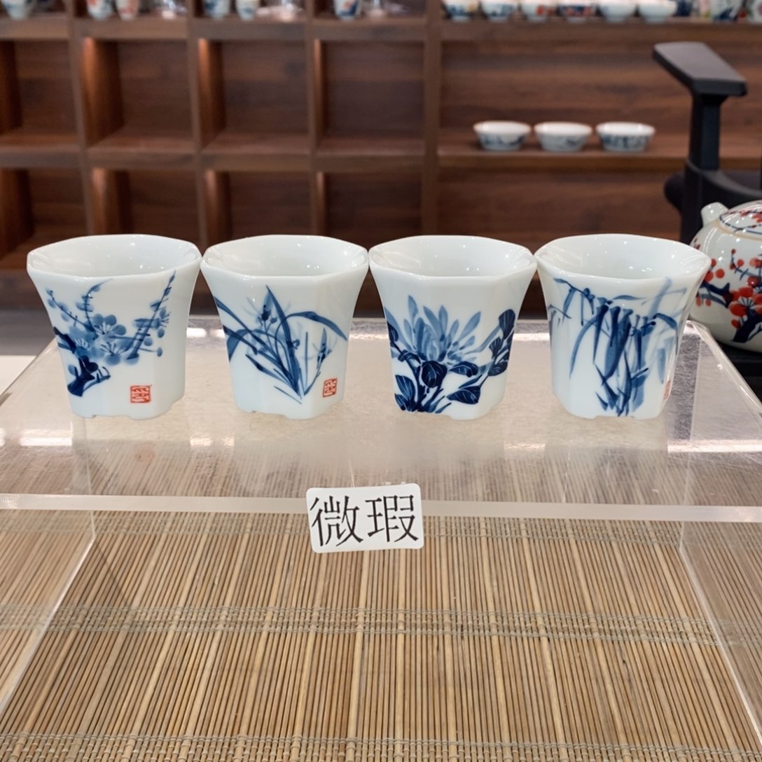 釉下彩手工绘制手工绘制