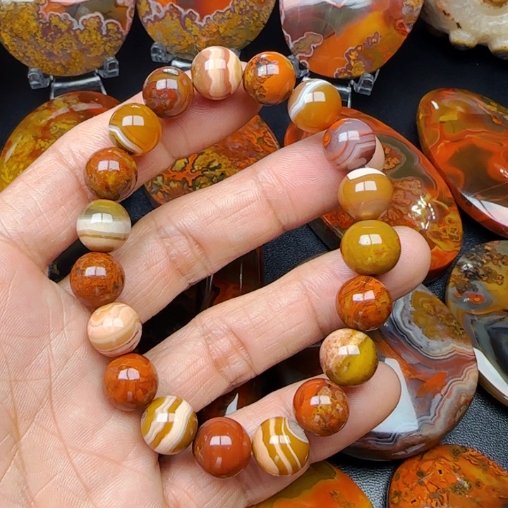 玛瑙/玉髓战国红玛瑙未镶嵌修**性