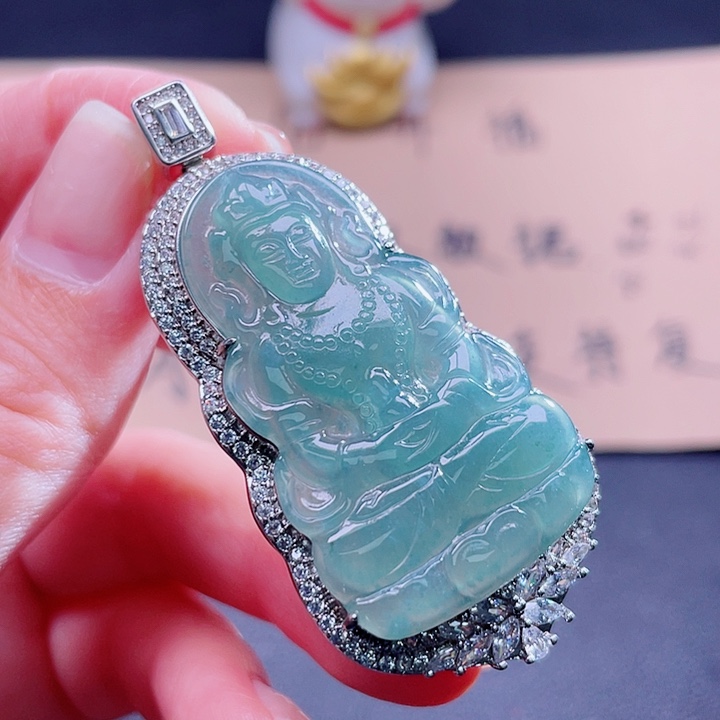 翡翠吊坠(不含链)未镶嵌