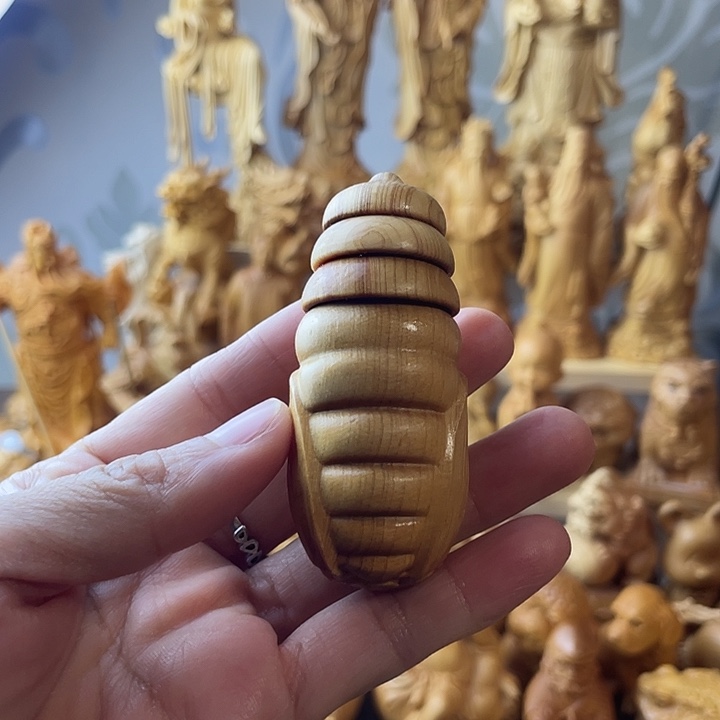 柏木（崖柏）蝉蛹新款