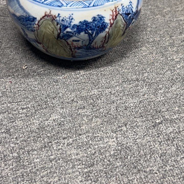 盘康**生喜乐满堂之罐子