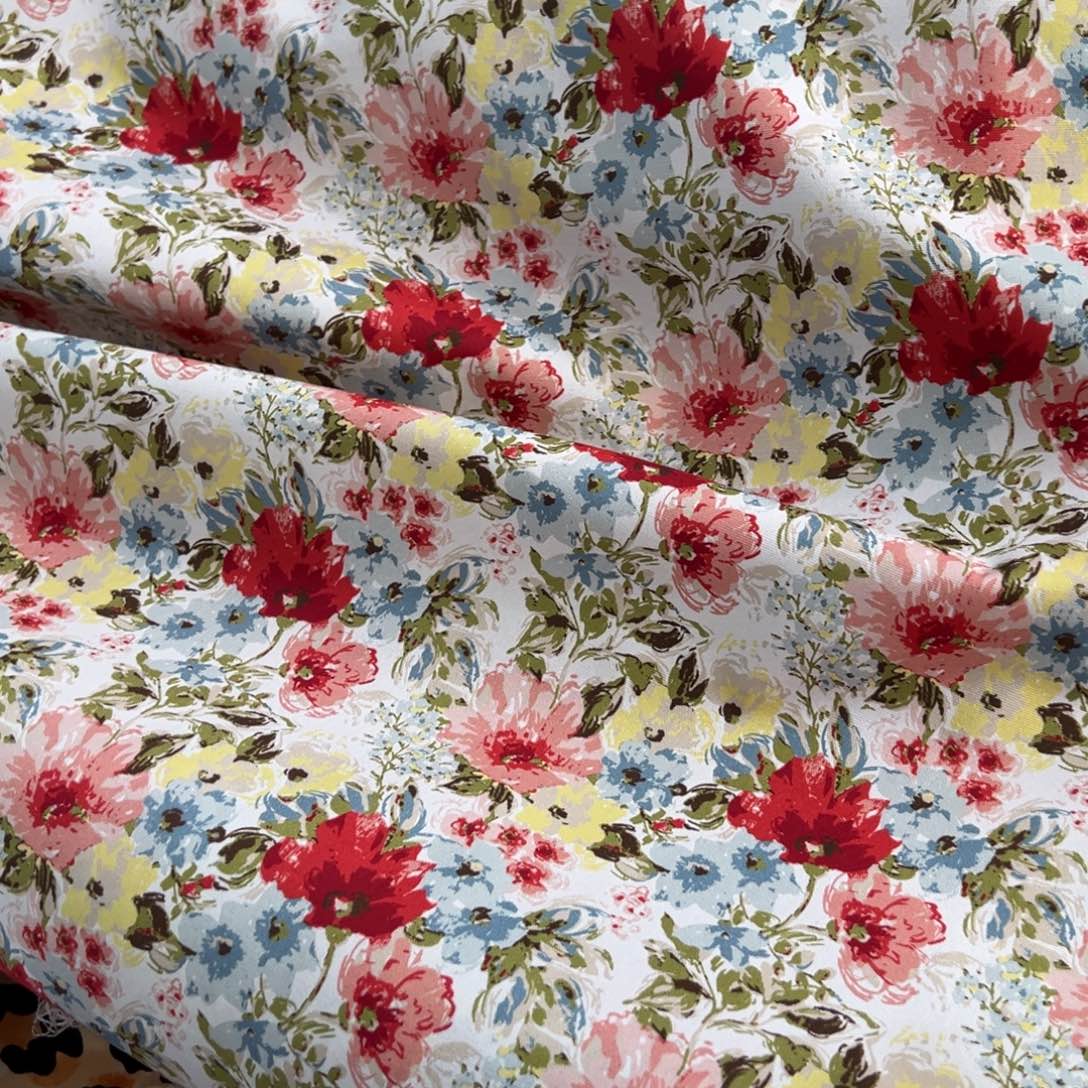 一米价纯棉8安帆布1.5米宽果子布艺地卷