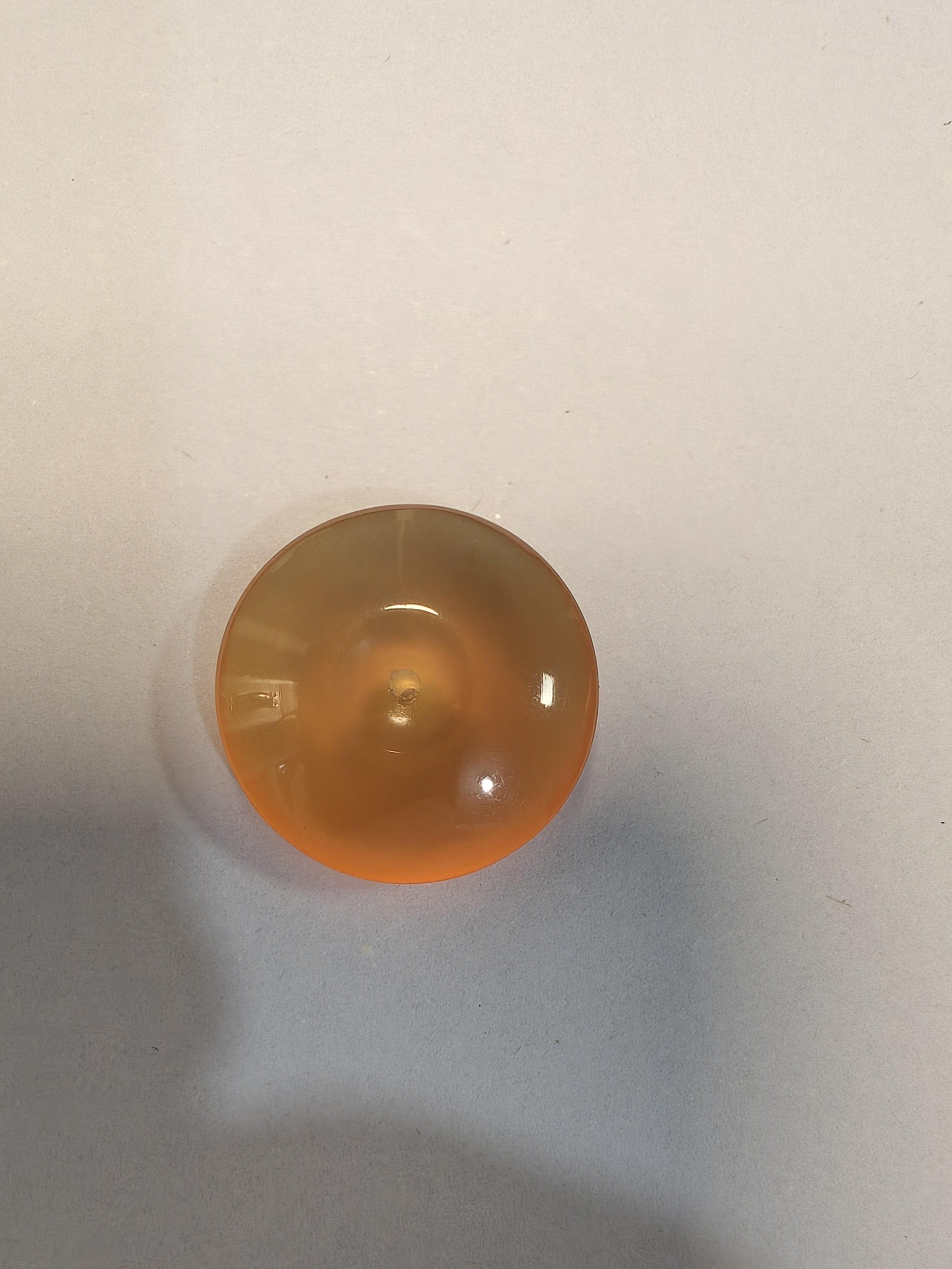 非金属珐琅吊坠 青鱼石平安扣吊坠原色儿童成人通用款直径24-25mm