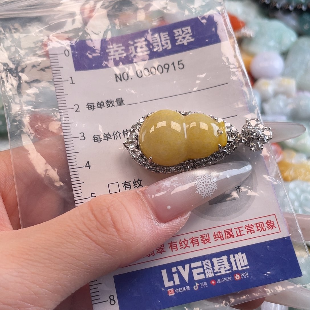 翡翠未镶嵌颈饰hhh