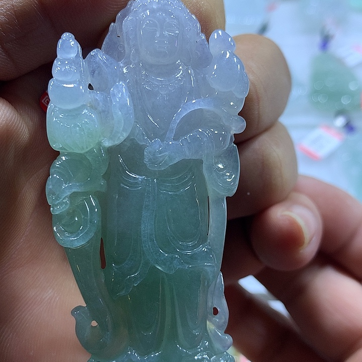 翡翠未镶嵌颈饰天然翡翠A货吊坠