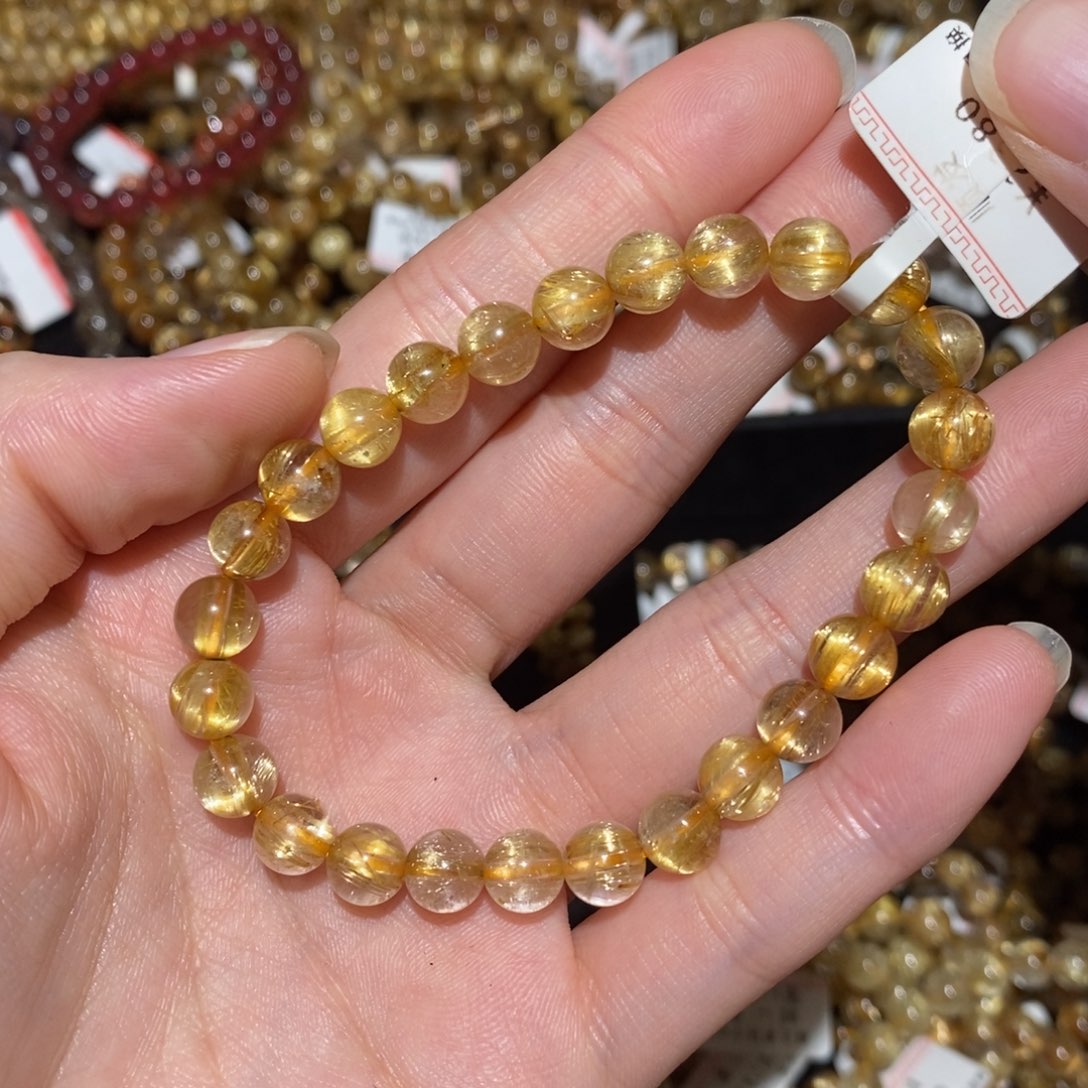 未镶嵌手串水晶手串