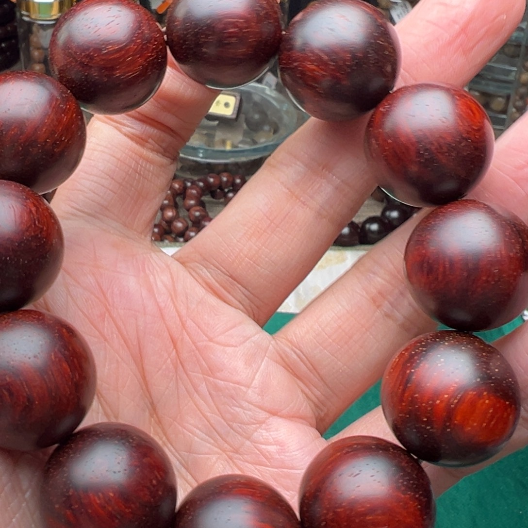 手串/手链檀香紫檀（小叶紫檀）2.0原汁原味带星