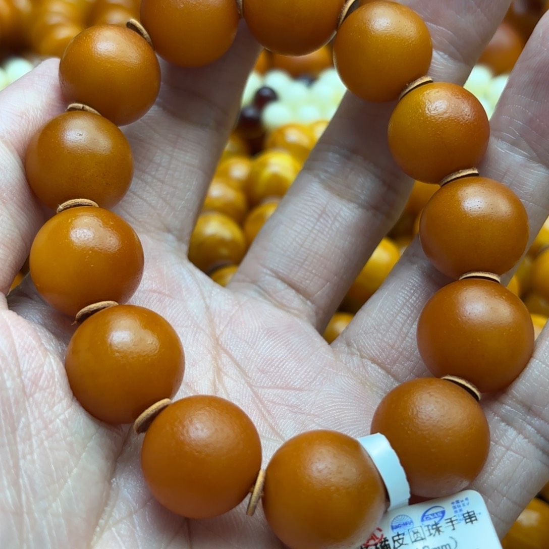 琥珀手链未镶嵌蜜蜡