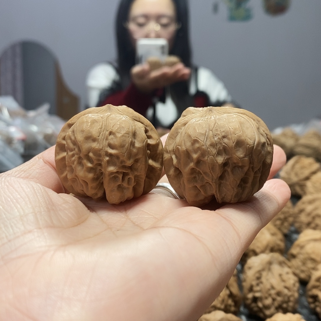 桃核吊坠 达摩 38