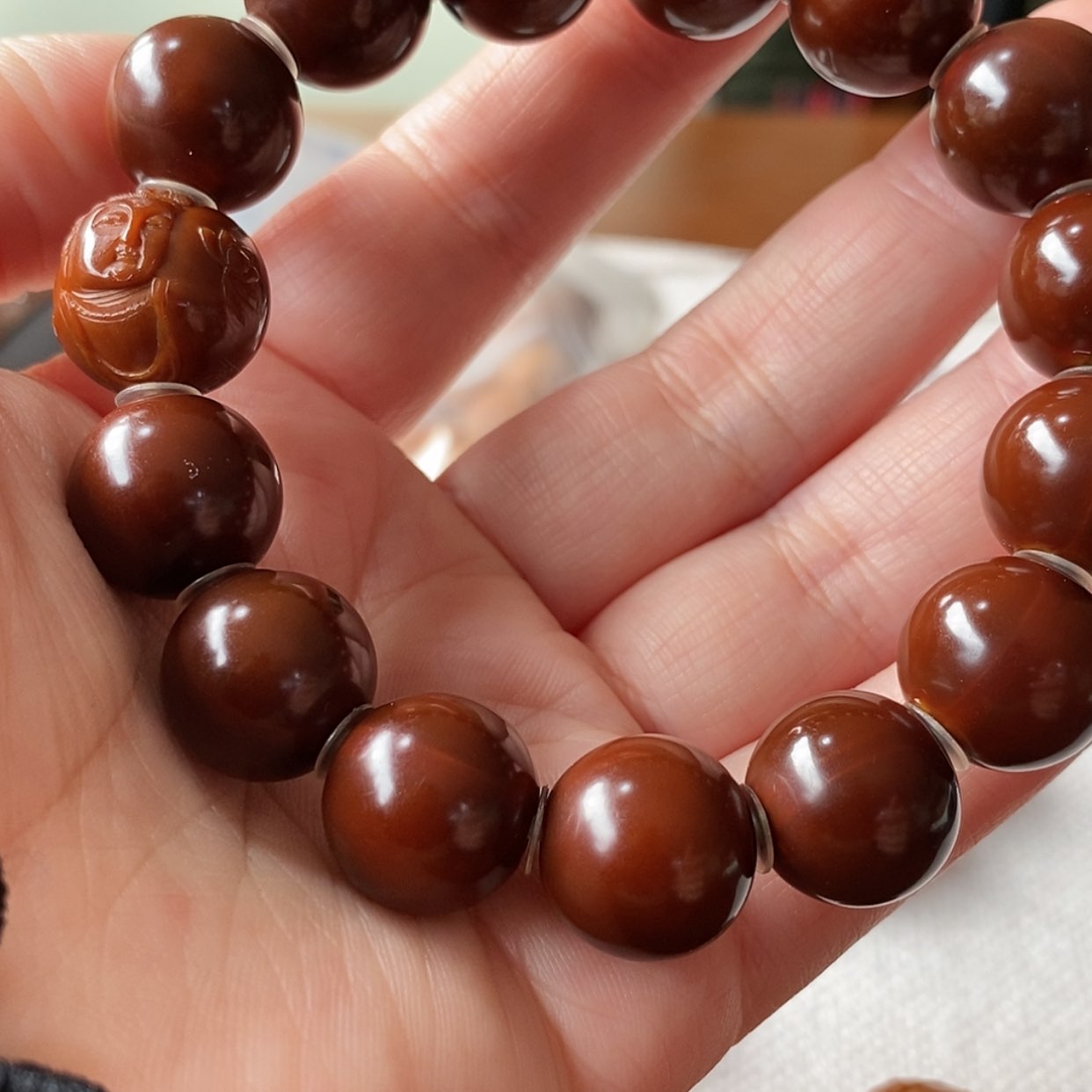 【闪购商品】橄榄核手串/手链橄榄核雕工艺