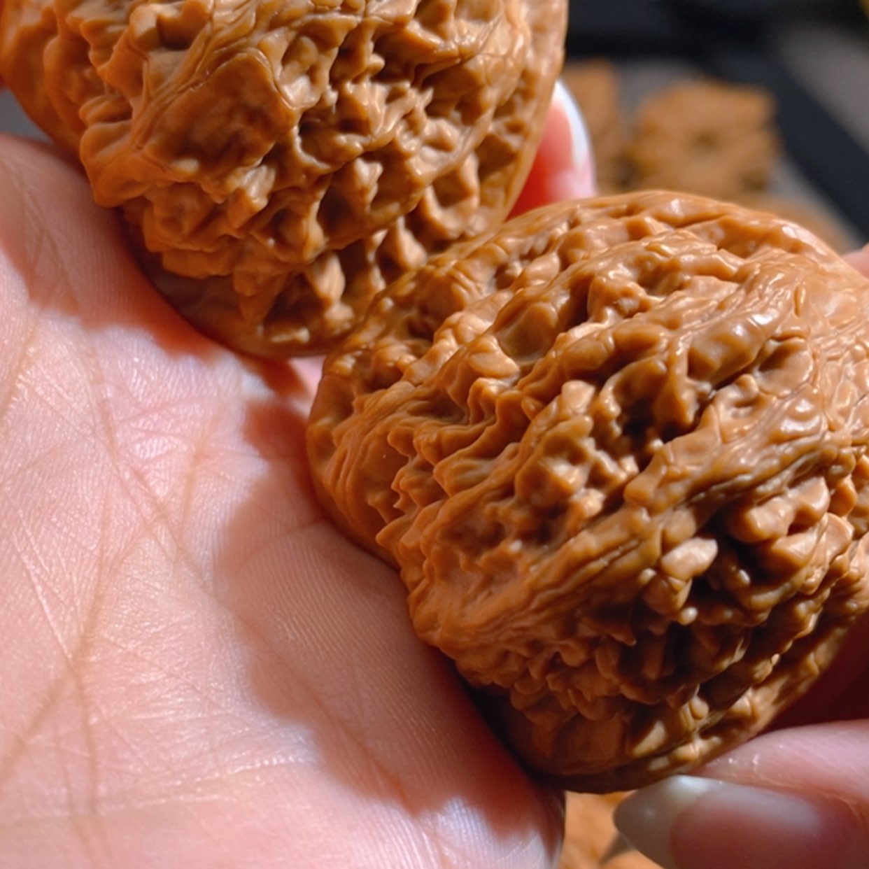 【闪购商品】吊坠文玩核桃清**吟虎头王