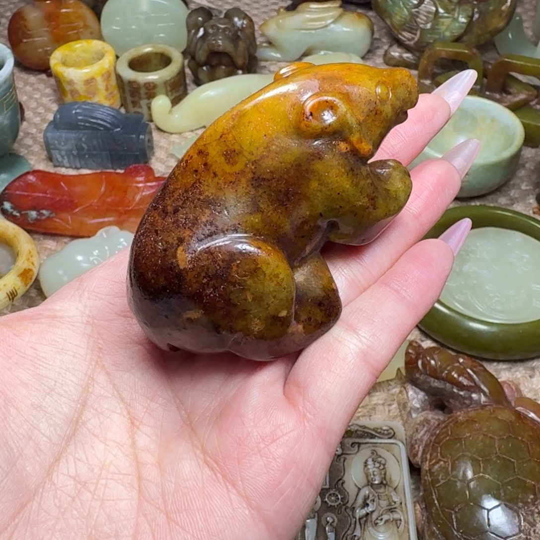 吊坠白玉菩提挂件