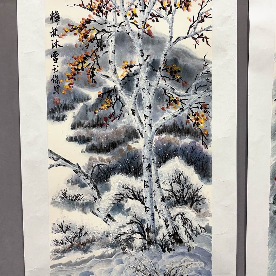 国画国画纯手绘作品请放心去藏