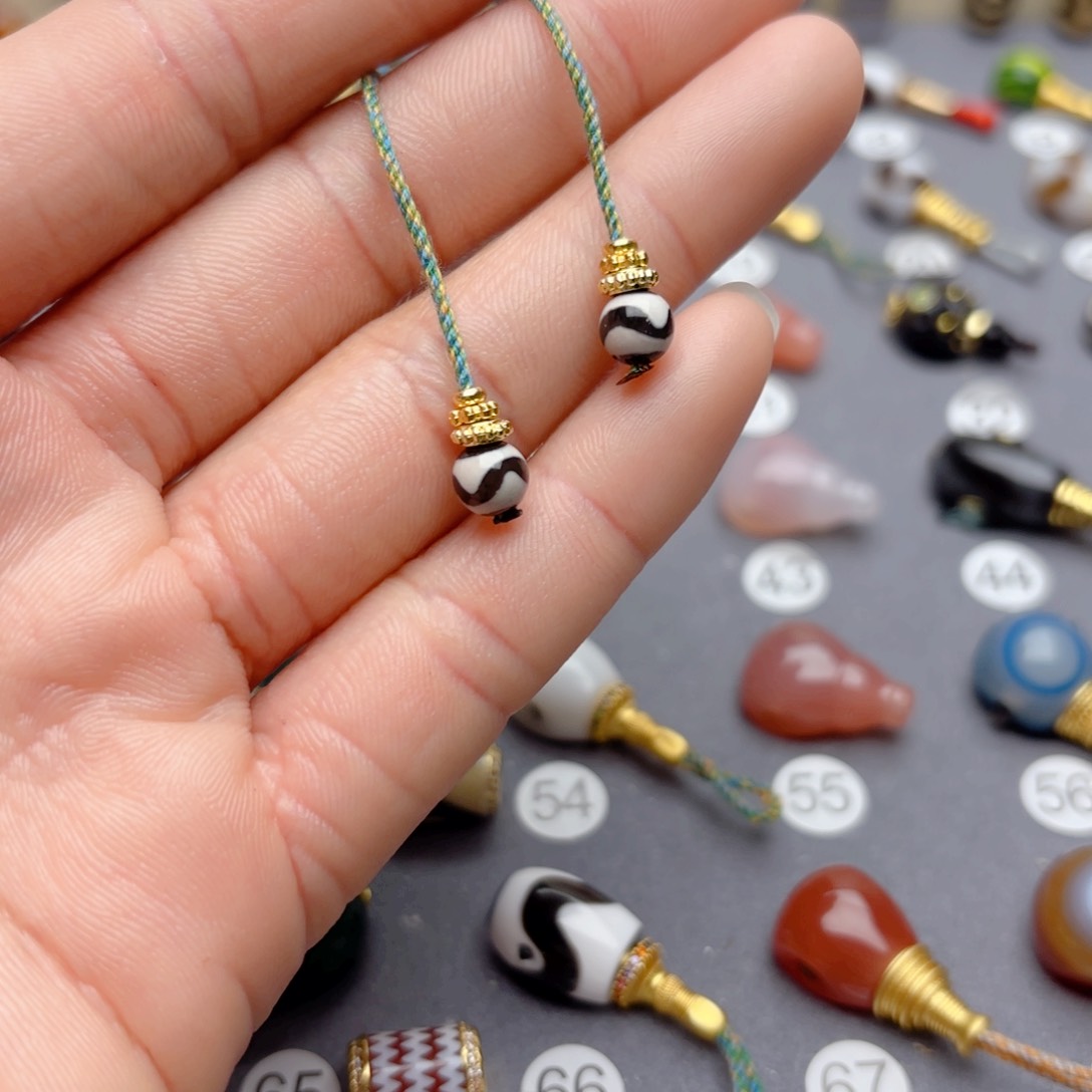 玛瑙/玉髓隔珠未镶嵌