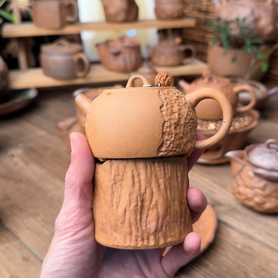 原矿老岩泥茶器系列
