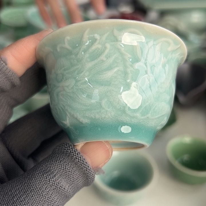 小米茶器龙泉青瓷
