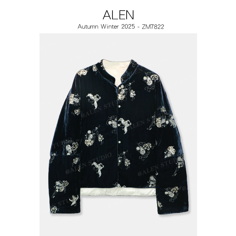 【Alen女装店】新中式国风气质时尚复古外套ZM7822
