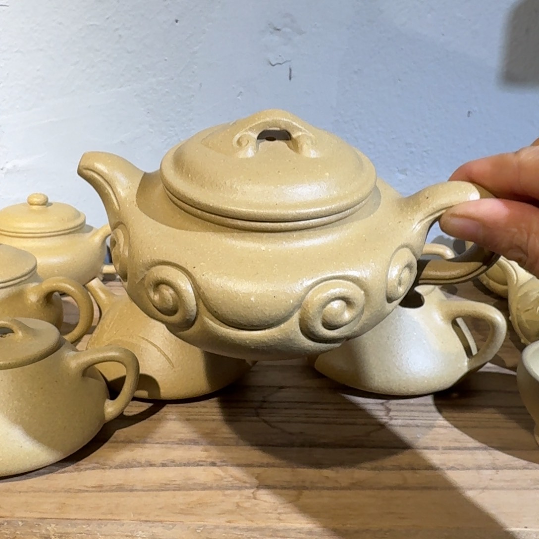 本山绿泥茶壶梨皮260毫升左右