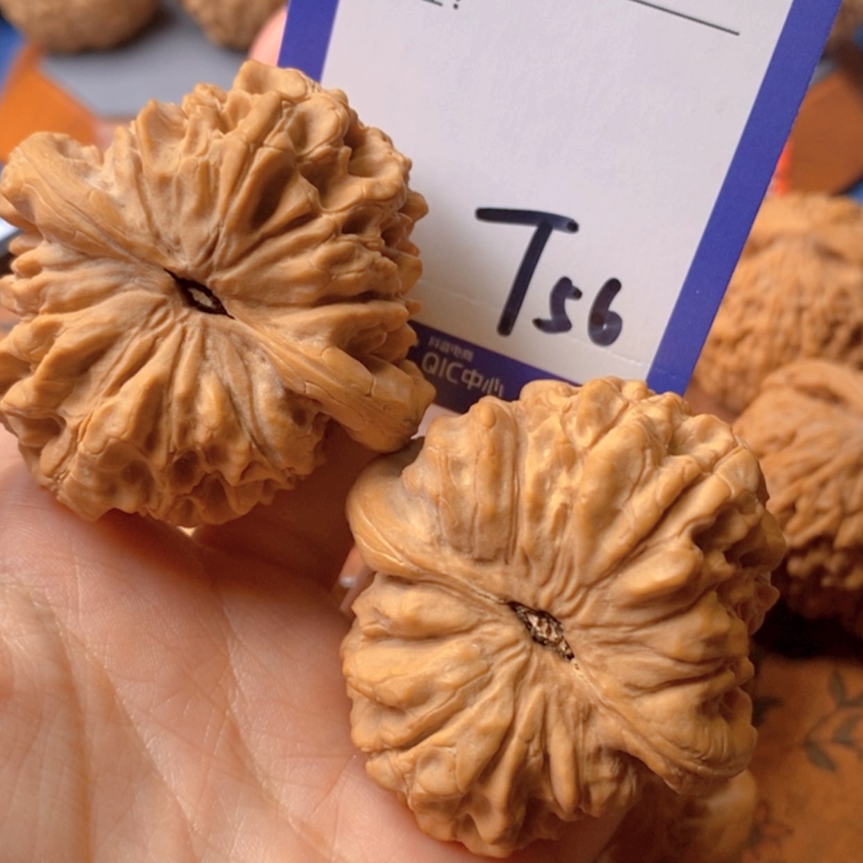 【闪购商品】文玩核桃把件有****爷文玩核桃56