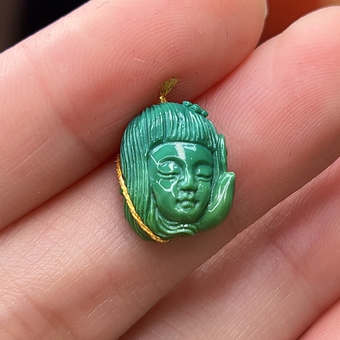 绿松石珠宝奇石未镶嵌