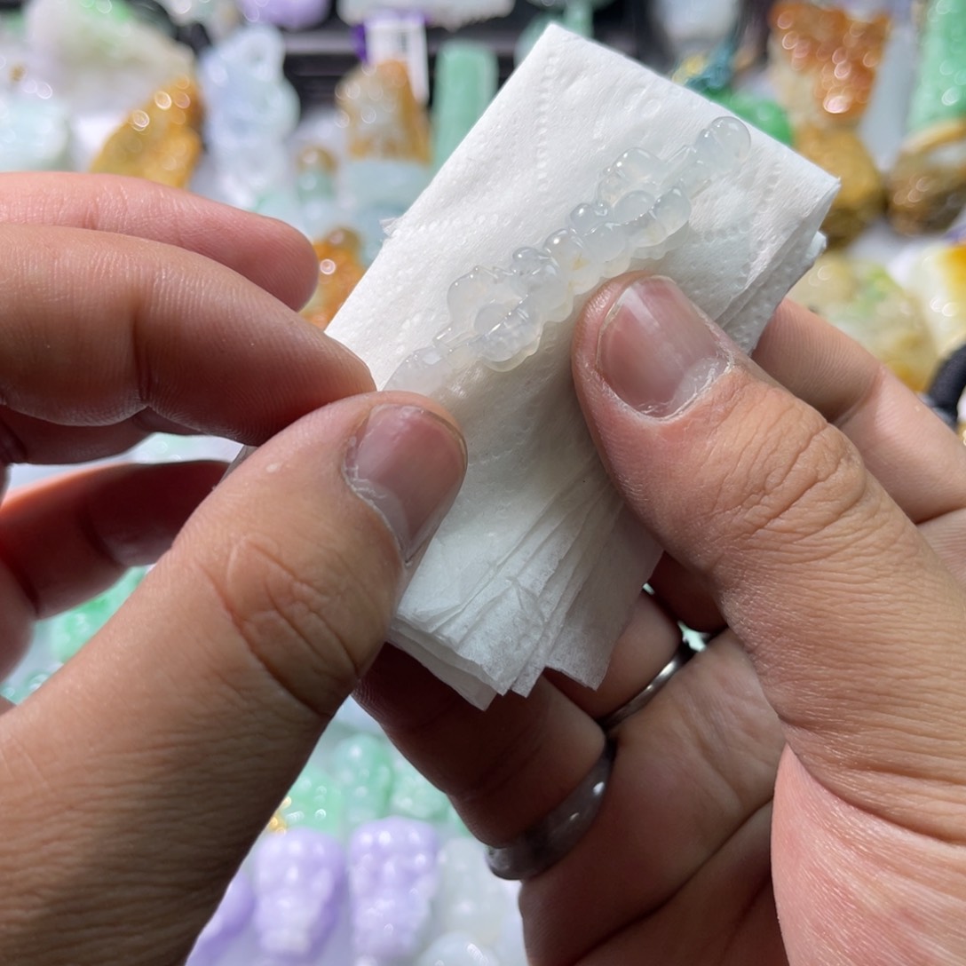 翡翠颈饰未镶嵌天然