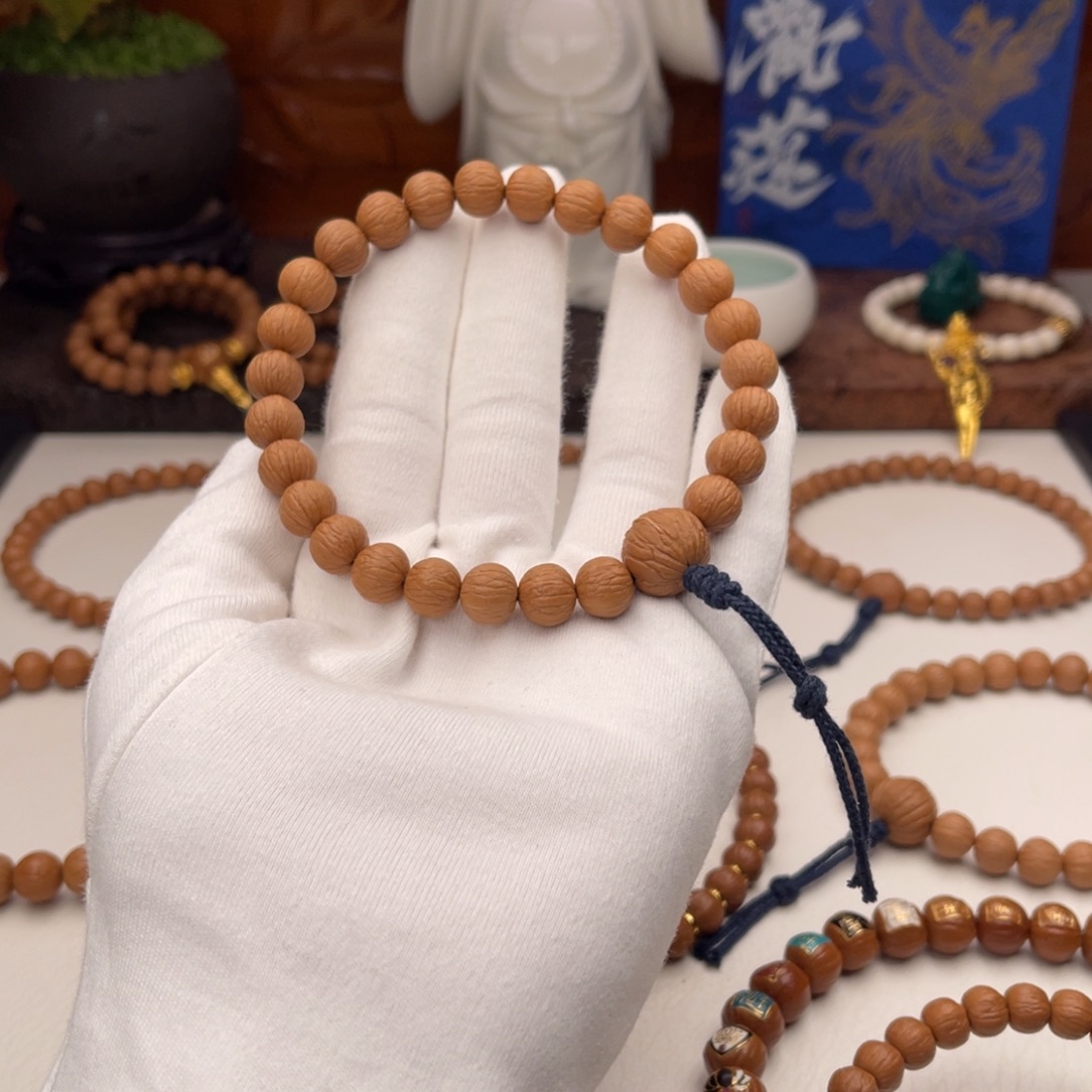 百***～猴头核桃吊坠凤羽11小