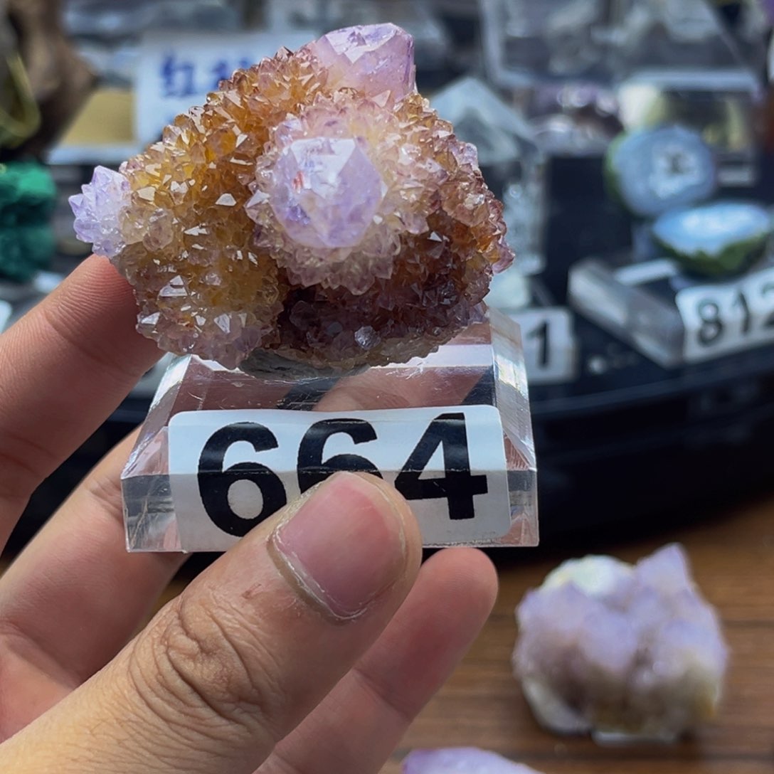 N***o紫晶珠宝半成品未镶嵌