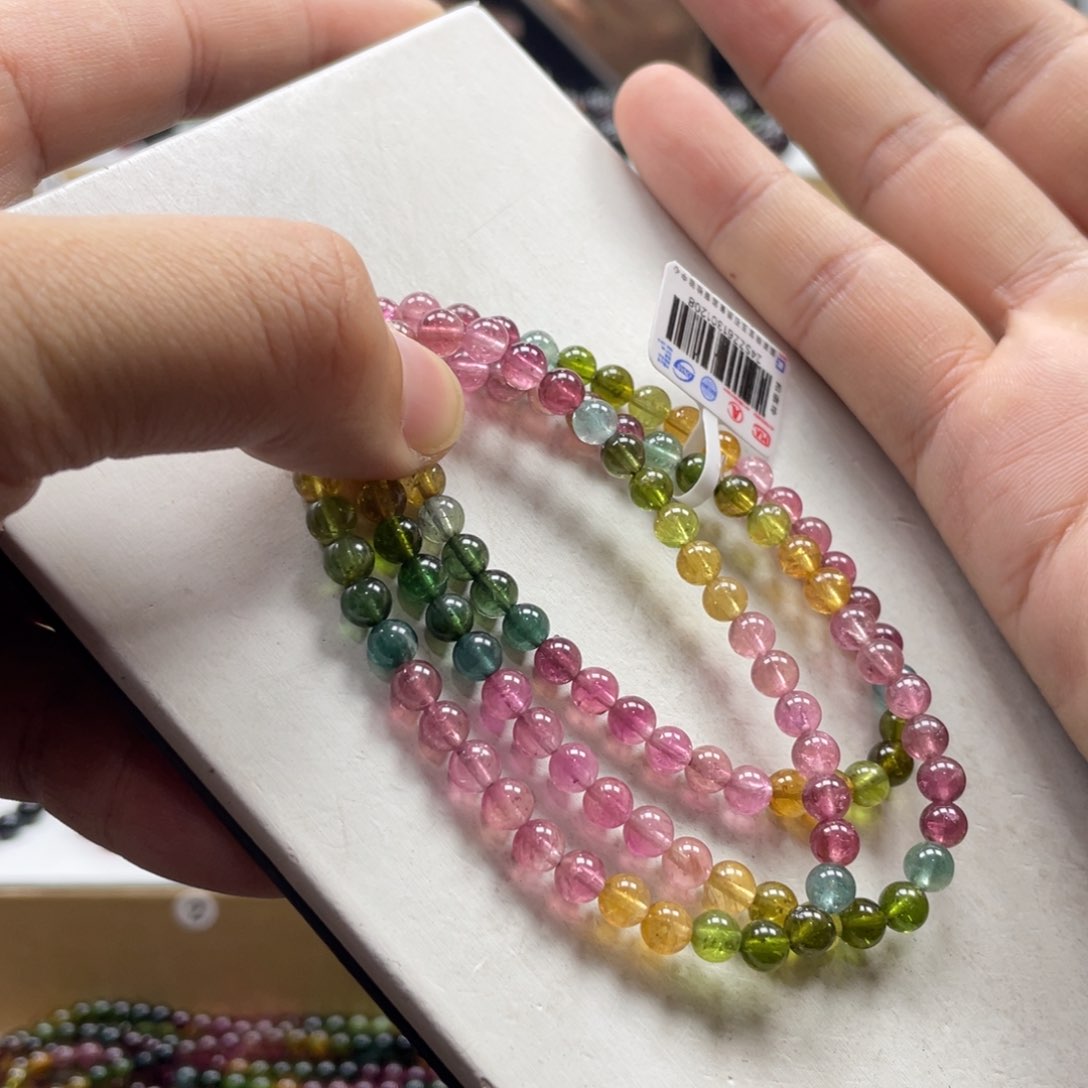 碧玺手串未镶嵌5mm.mmmmmmmmmm