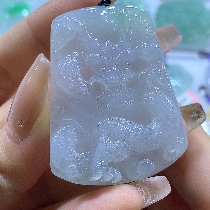 翡翠未镶嵌颈饰天然翡翠A货吊坠