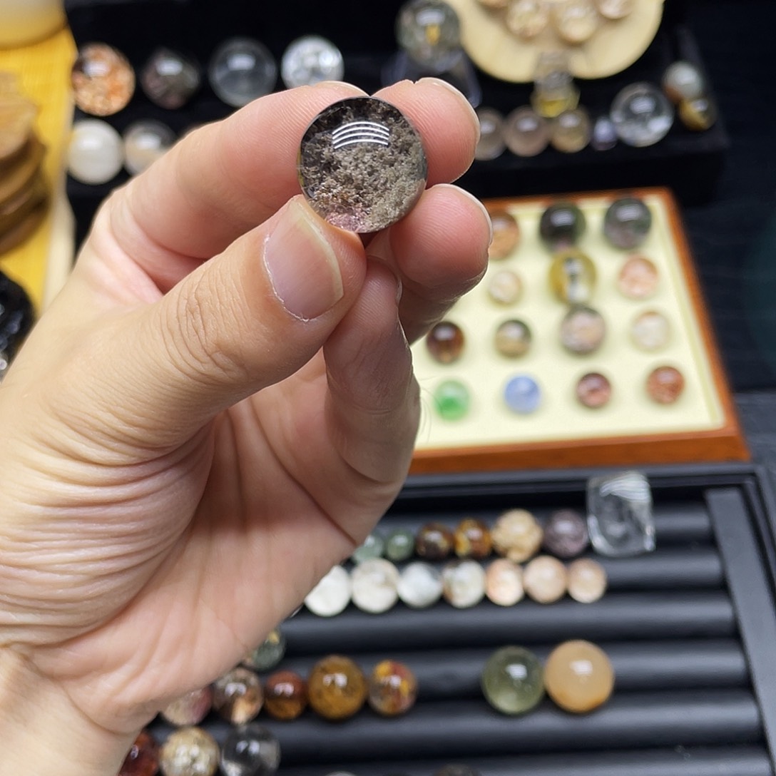 水晶手串未镶嵌绿幽灵