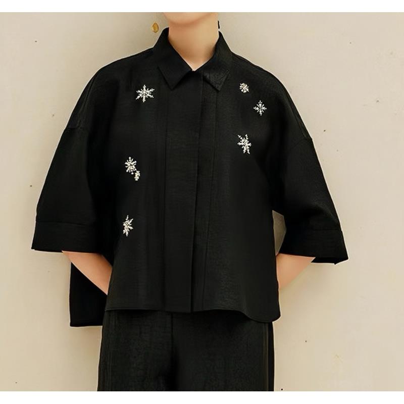【奥兰多多&杨子家轻奢定制】星辰休闲上衣825304