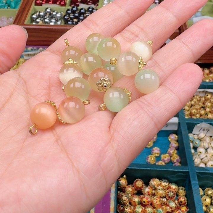 非遗传承手工圆珠扣