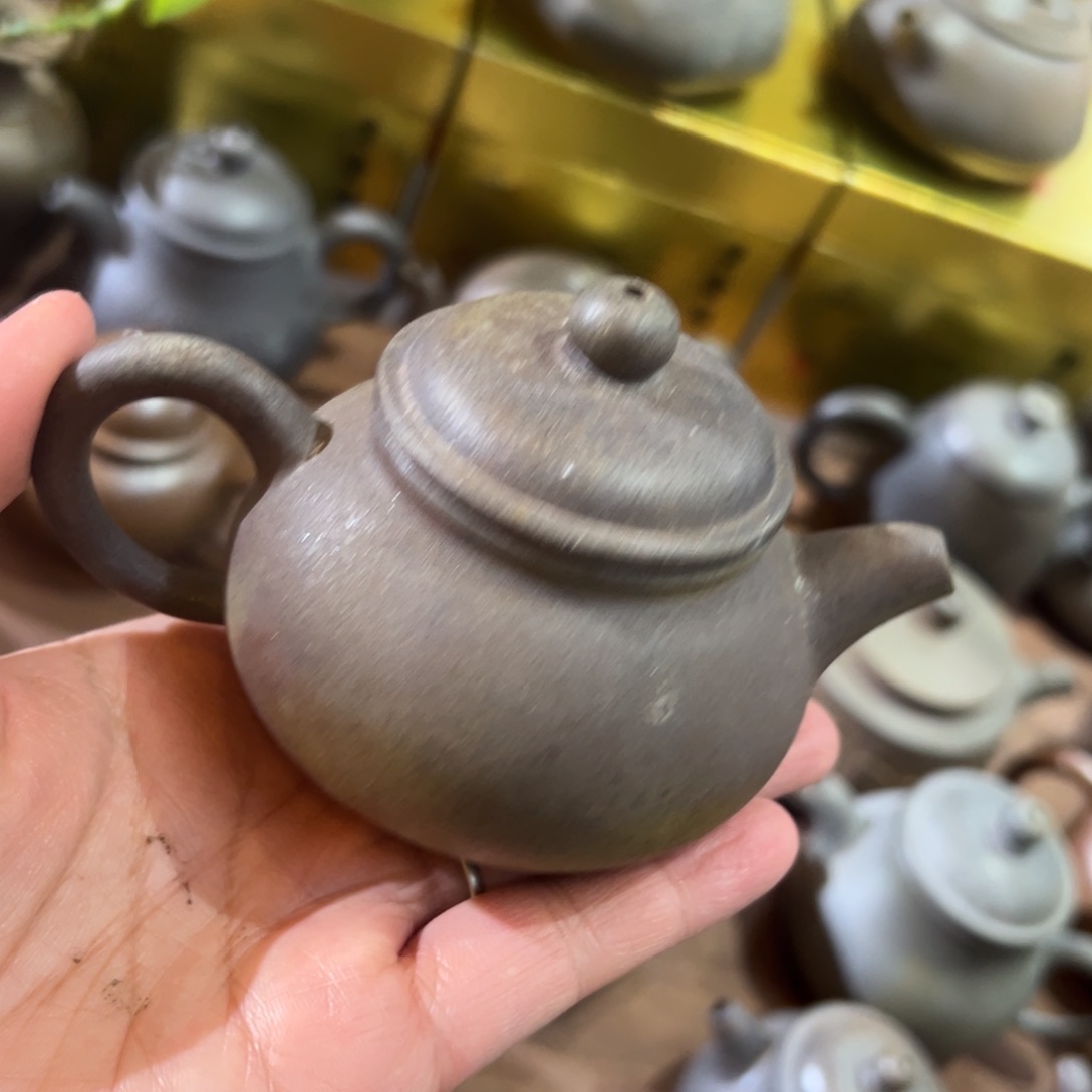 贵台龙窑柴烧茶壶165