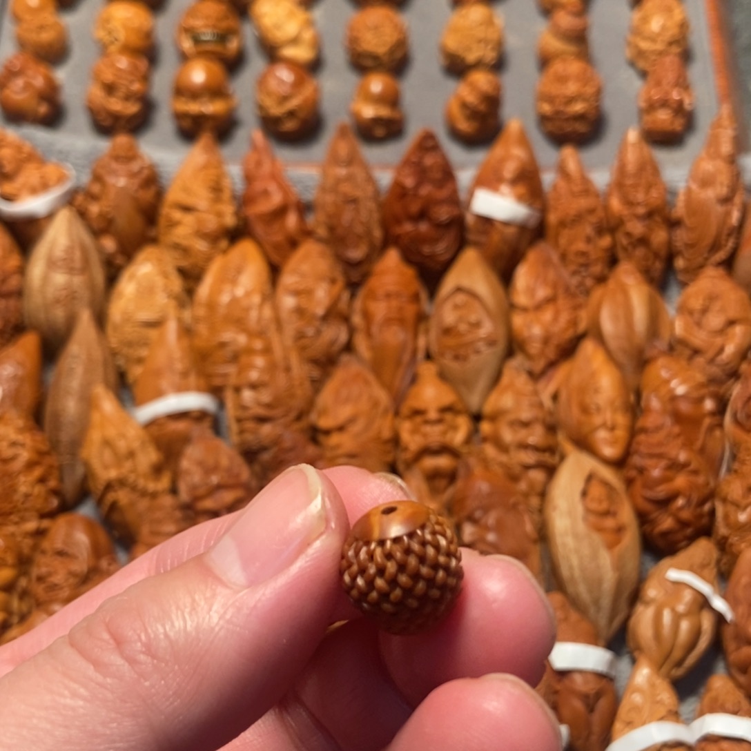 ****丶手串/手链橄榄核网纹微瑕