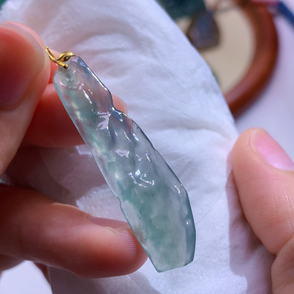 【闪购商品】翡翠未镶嵌吊坠(不含链)