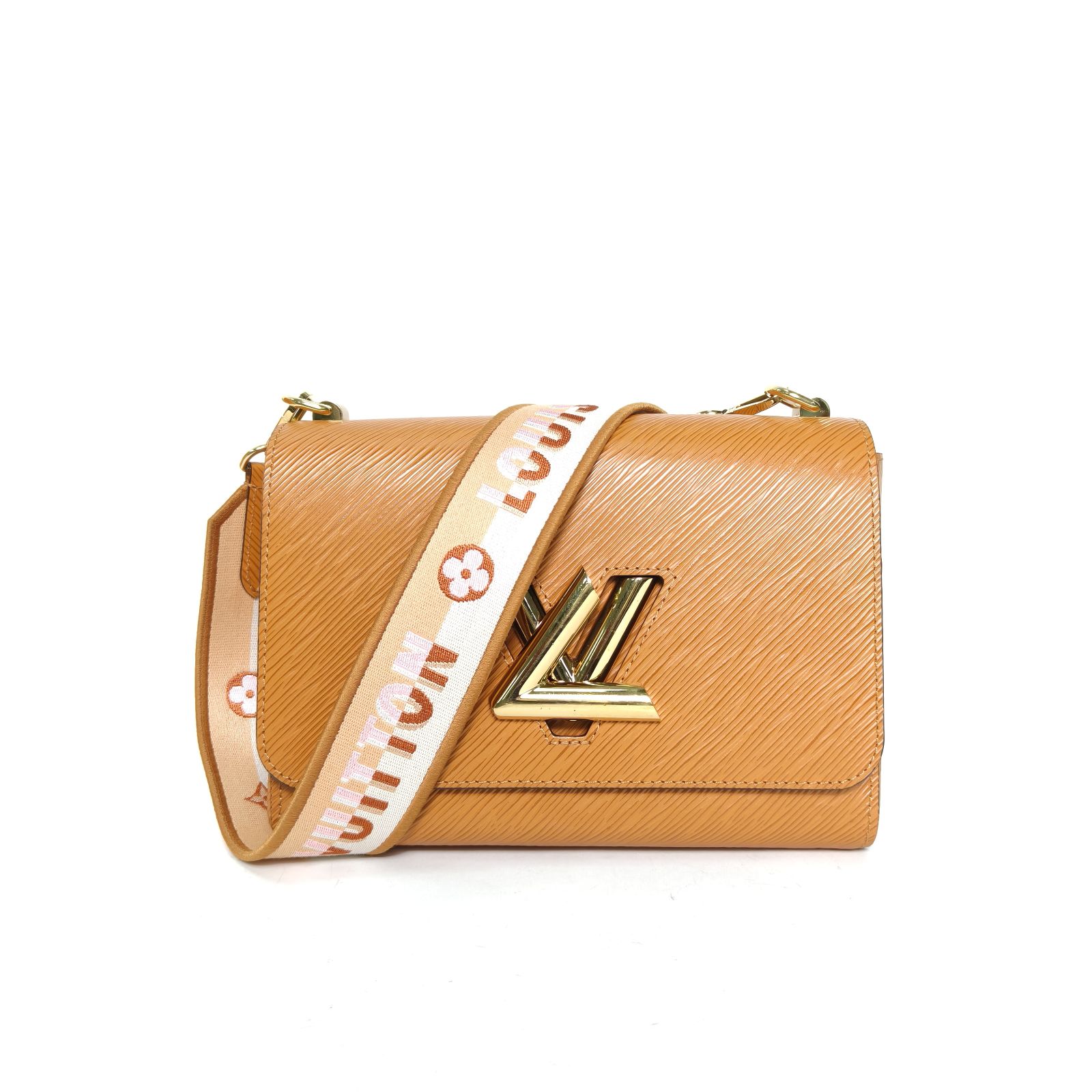 99新 LouisVuitton/路易威登 小花6枫 TWIST 23手柄 金扣芯片 