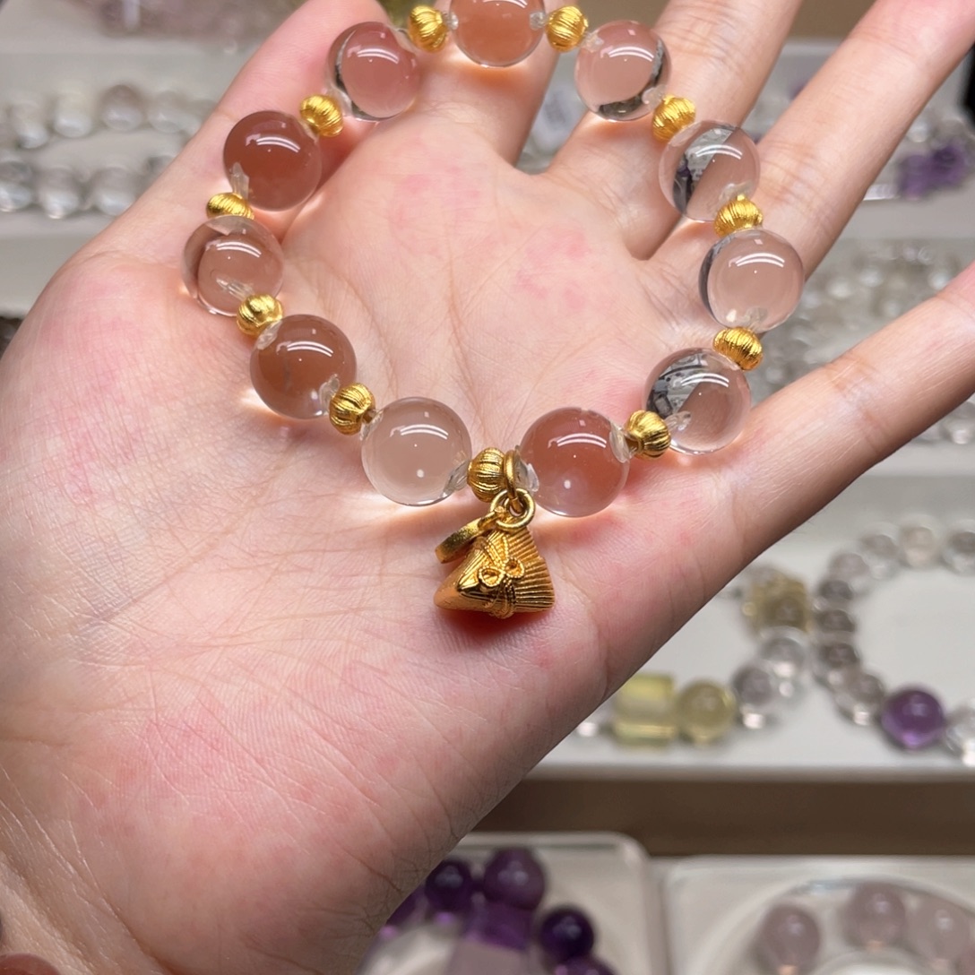 水晶手链未镶嵌白水