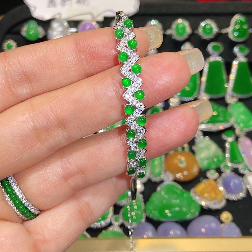 【闪购商品】未镶嵌手链翡翠天然翡翠