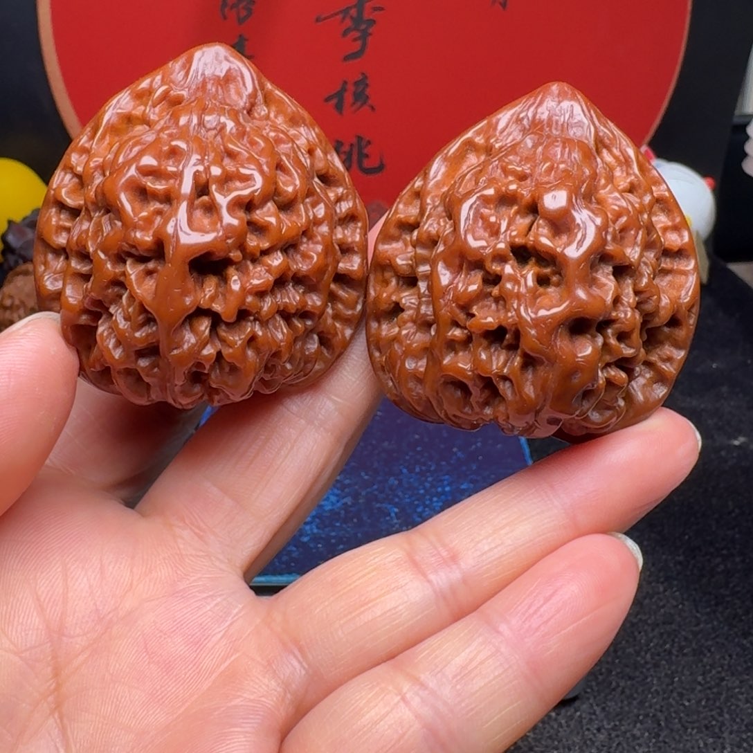 文玩核桃把件官帽