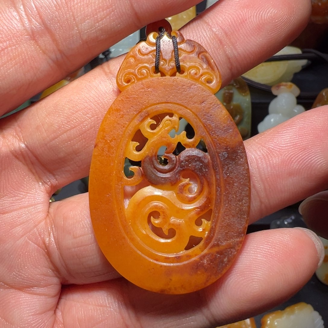 和田玉挂件未镶嵌