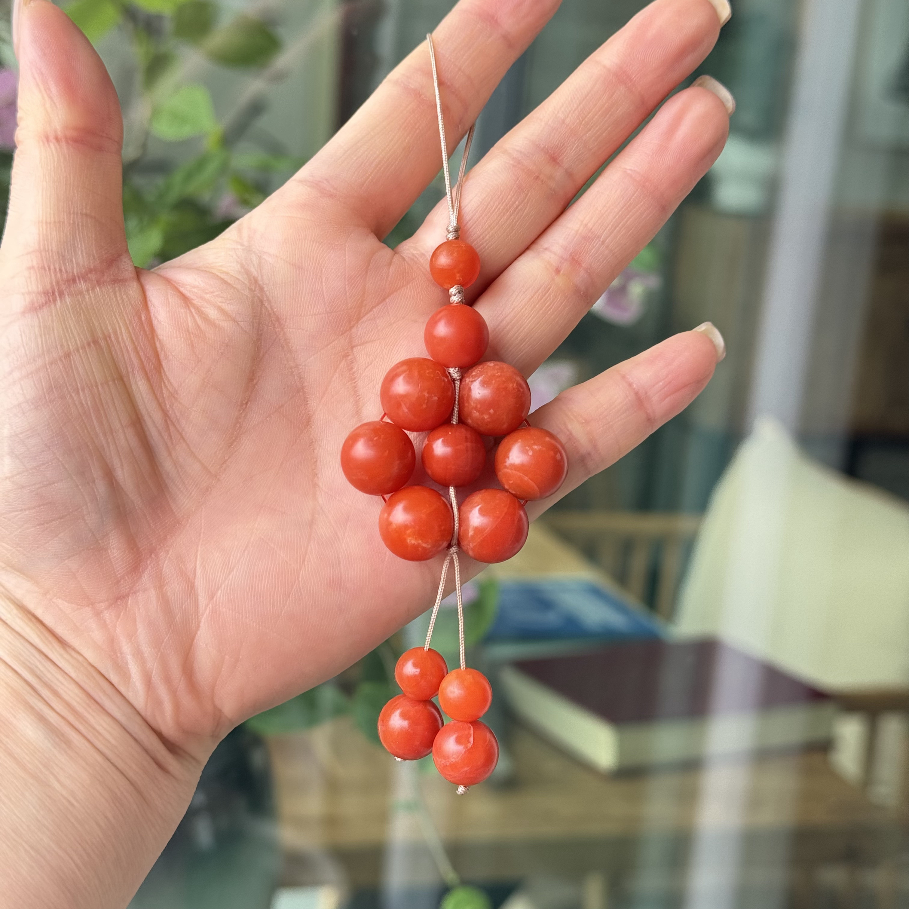 【沐姐珠宝】保山柿子红手机挂件多样性发一99