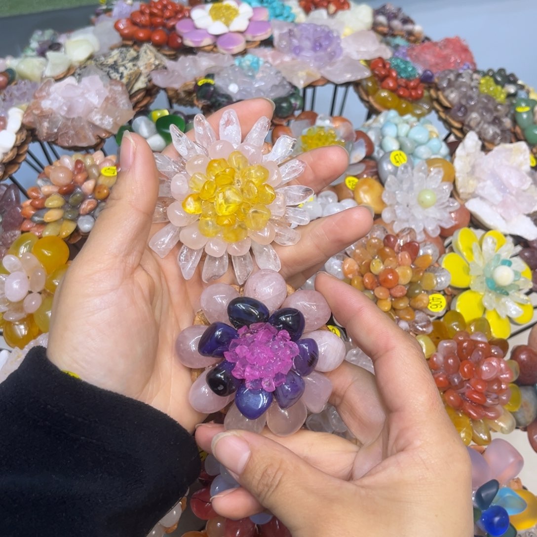 顽***）纯手工制作的塔花