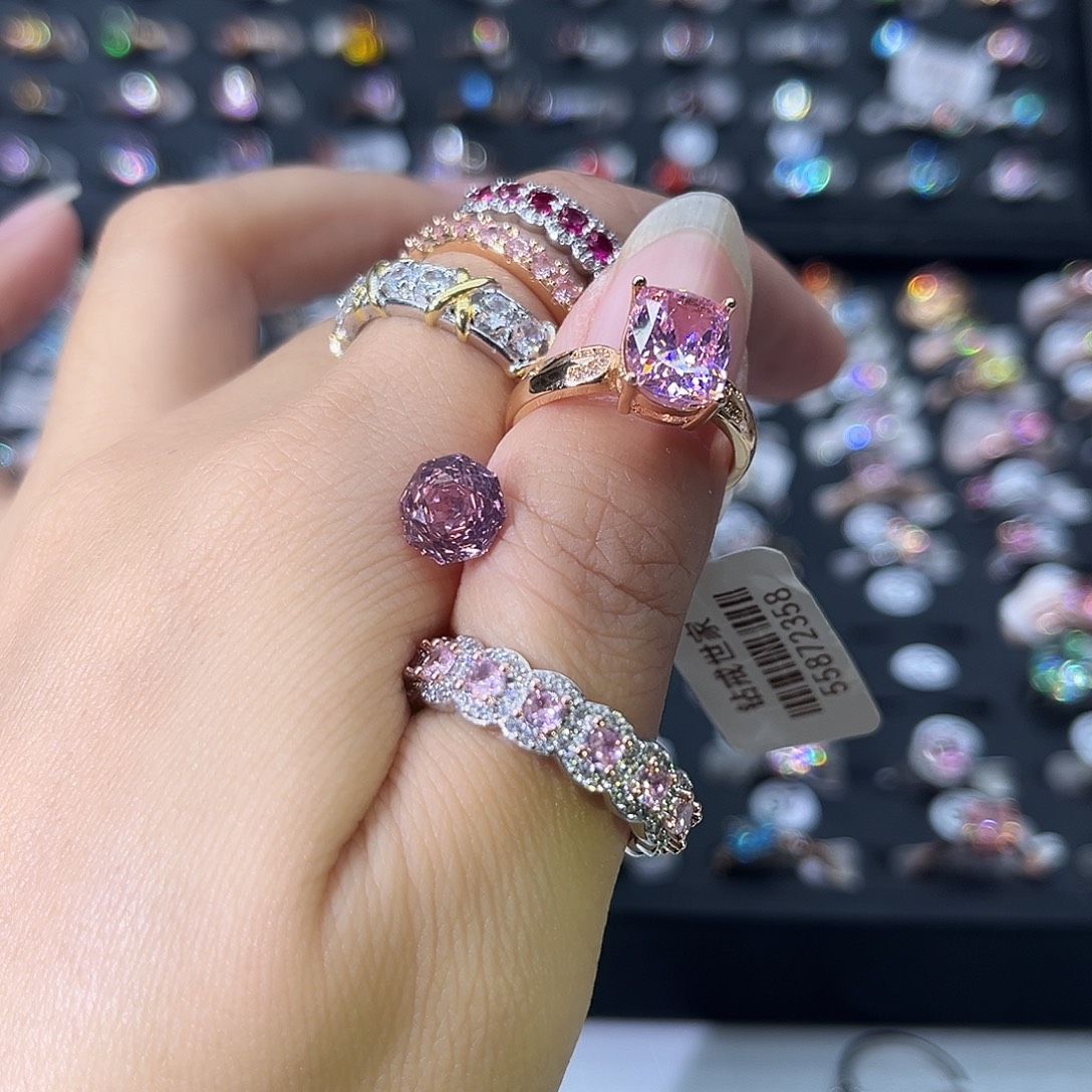 莫桑石非金属B惊鸿（换如图色钻）三卡-14