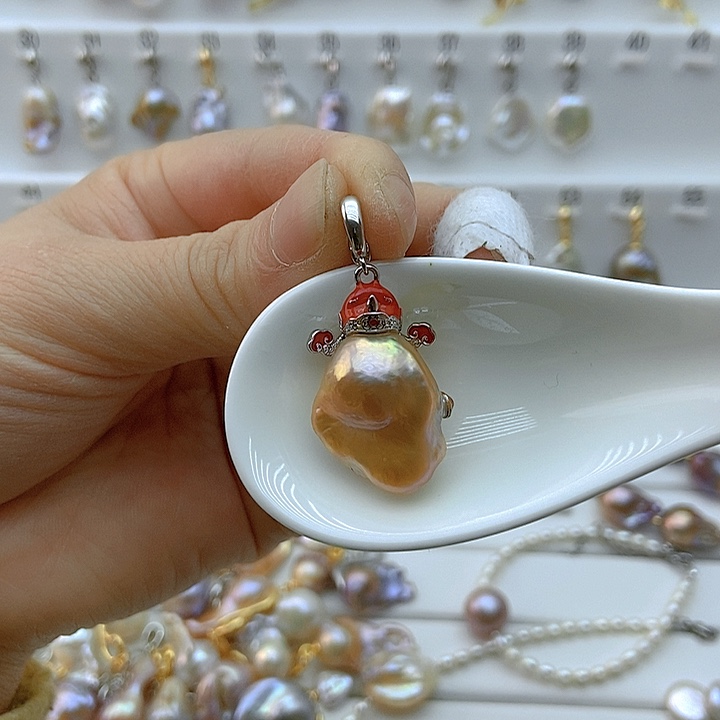 淡水珍珠颈饰未镶嵌