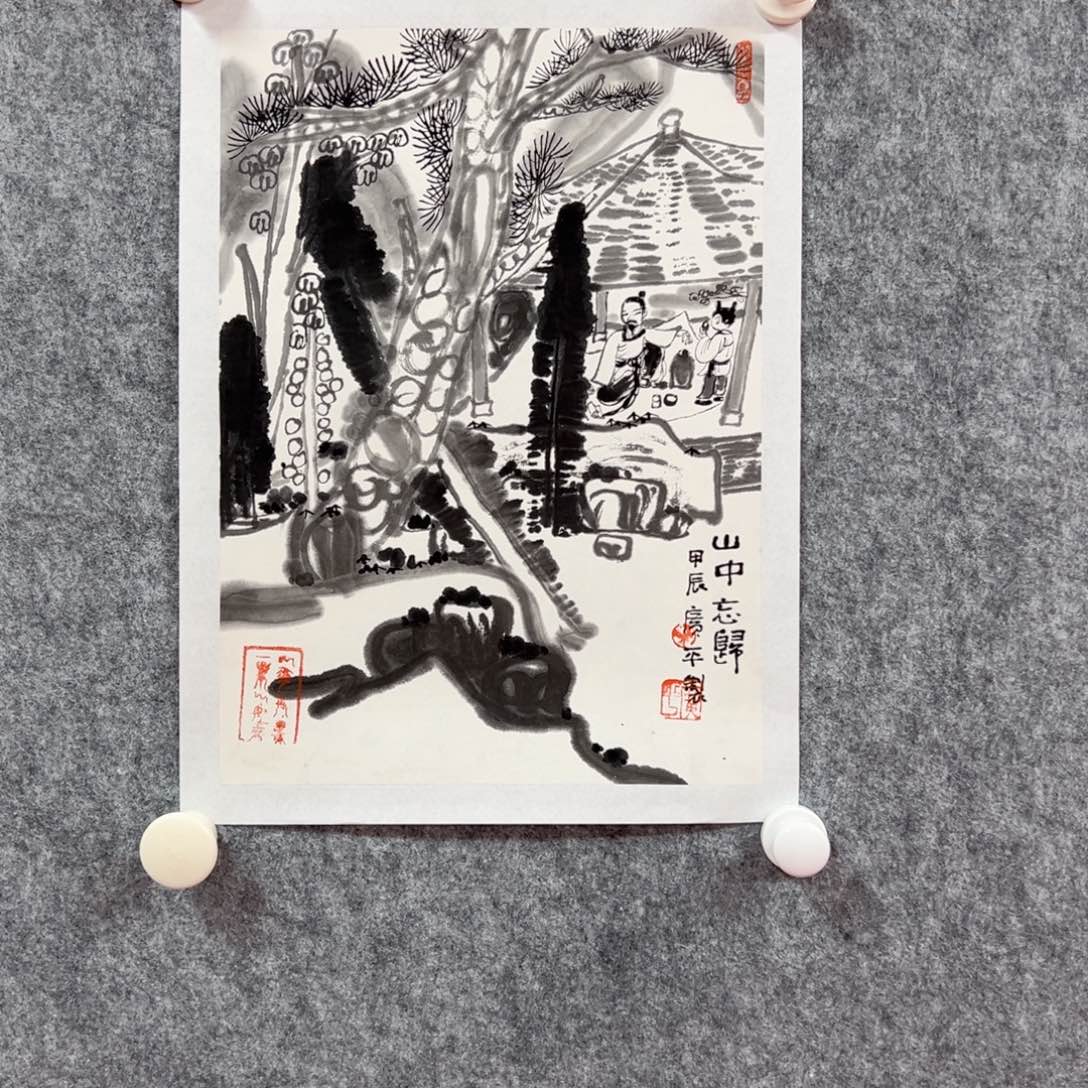 国画李广平国画精品